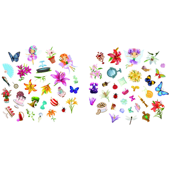 Квіткові феї. Лілея. 60 наліпок (F00024748) - Pampik - 4