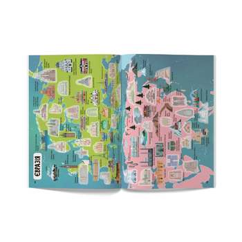 Атлас чудес світу з багаторазовими наліпками (F00022064) - Pampik - 2