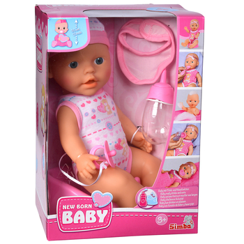 Ляльковий набір Simba NBB Пупс, 30 см, світло-рожевий (5037800) - Pampik - 3