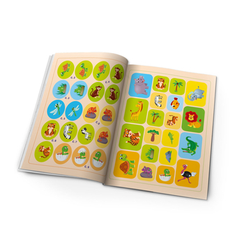 Школа креативного дозвілля. Африка. 40 наліпок (F00029288) - Pampik - 4