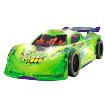 Автомобіль Dickie Toys Швидкісний ритм, зі звуком та світлом, 20 см, салатовий (3763009) - Pampik