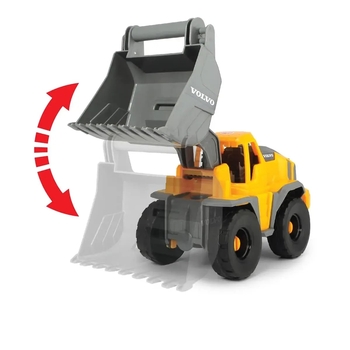 Вантажівка з причепом Dickie Toys Mack Volvo, 70 см (3729012) - Pampik - 5