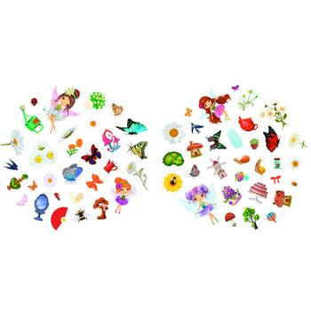 Квіткові феї. Ромашка. 62 наліпки (F00024819) - Pampik - 4