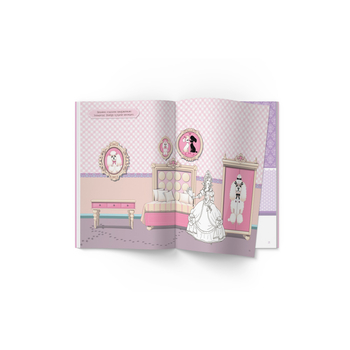 Книжка з наліпками. На гостини до принцеси, 140 наліпок (F00021589) - Pampik - 5