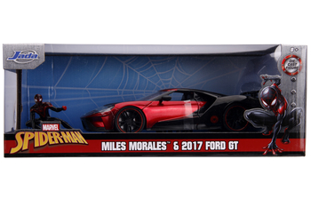 Машина металлическая Jada Марвел Человек-Паук, Форд GT (2017) с фигуркой, 1:24 (253225008) - Pampik - 19