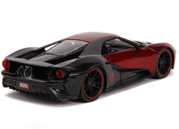 Машина металлическая Jada Марвел Человек-Паук, Форд GT (2017) с фигуркой, 1:24 (253225008) - Pampik - 12