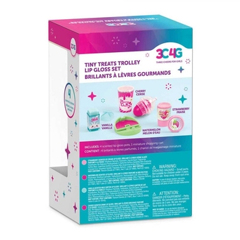 Набор блесков для губ Make It Real 3C4G Маленькие лакомства, 4 шт. (MR10061) - Pampik - 2