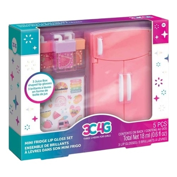 Набір блисків для губ Make It Real 3C4G Міні-холодильник, 3 шт. (MR10054) - Pampik
