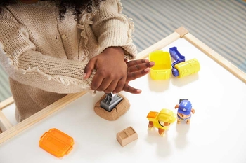 Ігровий набір з кінетичним піском Rubble & Crew. Кремез та Мікс (SM28503/6066686) - Pampik - 9