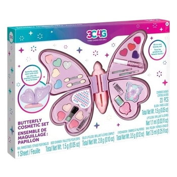 Набор косметики для волшебного превращения Make It Real 3C4G Бабочка-сюрприз (MR10058) - Pampik