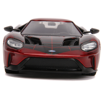 Машина металлическая Jada Марвел Человек-Паук, Форд GT (2017) с фигуркой, 1:24 (253225008) - Pampik - 14