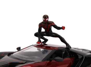 Машина металлическая Jada Марвел Человек-Паук, Форд GT (2017) с фигуркой, 1:24 (253225008) - Pampik - 5