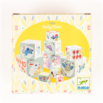 Кубики-пірамідка Djeco Милі звірята (DJ06103) - Pampik - 7