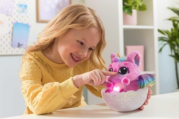 Інтерактивна іграшка-сюрприз Spin Master Hatchimals: Паффі в яйці, 1 шт. в асортименті (SM19201/6069132) - Pampik - 12
