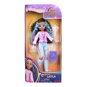 Лялька Spin Master Unicorn Academy Лейла, 24 см (SM23200/6072646) - Pampik