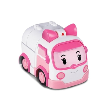 Колекційна машинка-трансформер Robocar Poli Робокар Ембер, 10 см (MRT-0651) - Pampik - 3