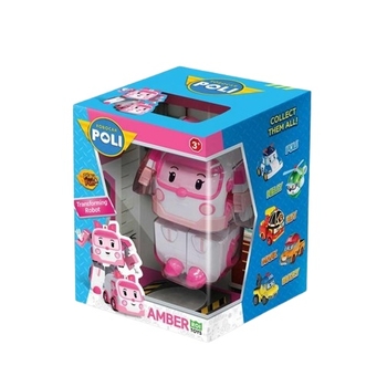 Колекційна машинка-трансформер Robocar Poli Робокар Ембер, 10 см (MRT-0651) - Pampik