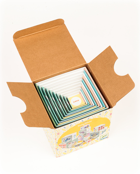 Кубики-пірамідка Djeco Милі звірята (DJ06103) - Pampik - 6