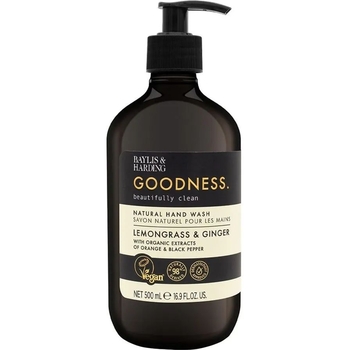 Жидкое мыло для рук Baylis & Harding Goodness Lemongrass & Ginger, 500 мл - Pampik