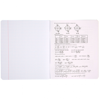 Набор тетрадей Yes Алгебра Ukraine forever А5, в клеточку, 48 листов, 5 шт. (766774) - Pampik - 5