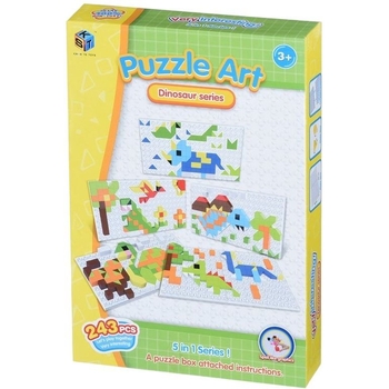 Мозаика Puzzle Art Динозавры, 243 детали (5991-5Ut) - Pampik