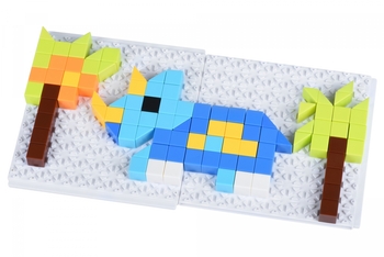 Мозаика Puzzle Art Динозавры, 243 детали (5991-5Ut) - Pampik - 3