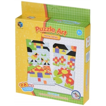 Мозаика Same Toy Puzzle Art Домик, 123 детали (5990-2Ut) - Pampik