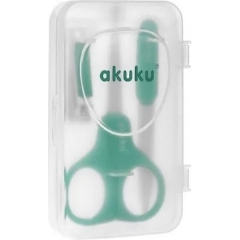 Маникюрный набор Akuku, мятный (A0040) - Pampik