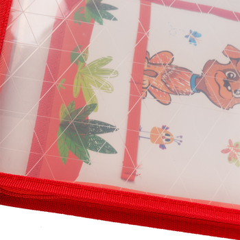 Папка-органайзер 1 Вересня Zoo Land A4, на блискавці (492075) - Pampik - 6