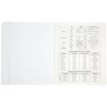 Набір зошитів Yes Англійська мова Ukraine forever А5, в лінію, 48 аркушів, 5 шт. (766786) - Pampik - 6