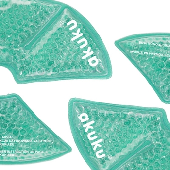 Гелеві компреси на груди Akuku, 2 шт. (A0534) - Pampik - 2