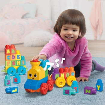 Конструктор Mega Bloks Музичний паровозик (FWK22) - Pampik - 5