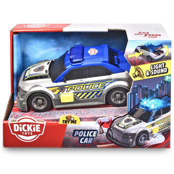 Автомобіль Dickie Toys Поліція, 15 см (3302030) - Pampik - 7
