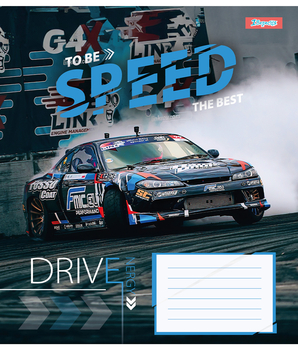 Набір зошитів 1 Вересня Speed the best, А5, в лінійку, 48 аркушів, 10 шт. (767385) - Pampik - 4