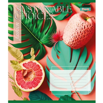 Набор тетрадей 1 Вересня Sustainable Choices, A5, в линию, 48 листов, 10 шт. (766728) - Pampik - 3