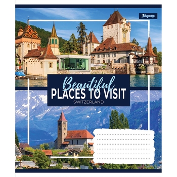 Набор тетрадей 1 Вересня Small Towns, A5, в линию, 96 листов, 5 шт (766126) - Pampik - 4