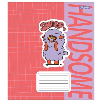 Набор тетрадей 1 Вересня Handsome, A5, в линию, 12 листов, 25 шт. (766533) - Pampik - 2