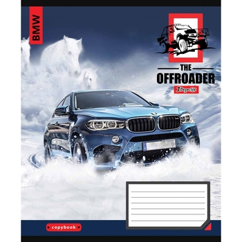 Набор тетрадей 1 Вересня The Offroader, A5, в линию, 96 листов, 5 шт (766503) - Pampik - 3