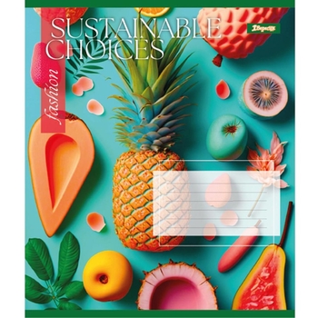 Набор тетрадей 1 Вересня Sustainable Choices, A5, в линию, 48 листов, 10 шт. (766728) - Pampik - 5