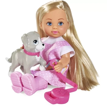 Игровой набор Simba Кукла Эви Прогулка под дождем с собачкой (5733592) - Pampik - 2