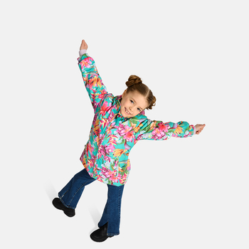 Куртка демисезонная Huppa Joly, р.116, с принтом (17840004-44099-116) - Pampik - 4