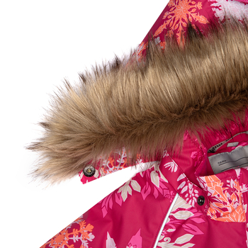 Дитячий зимовий комбінезон Huppa Wille, р.116, фуксія з принтом/фуксія (36430030-44163-116) - Pampik - 5