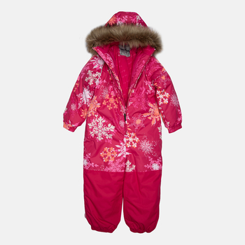 Дитячий зимовий комбінезон Huppa Wille, р.116, фуксія з принтом/фуксія (36430030-44163-116) - Pampik - 4