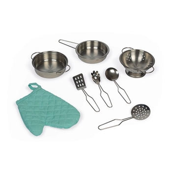 Ігровий набір Janod Кухня Reverso зі світловими ефектами та магнітними елементами, бірюзовий (J06594) - Pampik - 5