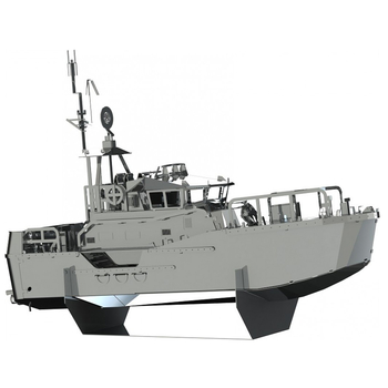 Колекційна модель-конструктор Metal Time Guardian of the Coasts Катер берегової охорони механічний (MT018) - Pampik - 3