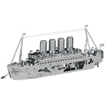 Коллекционная модель-конструктор Metal Time Lost at Sea Корабль Титаник (MT044) - Pampik - 2