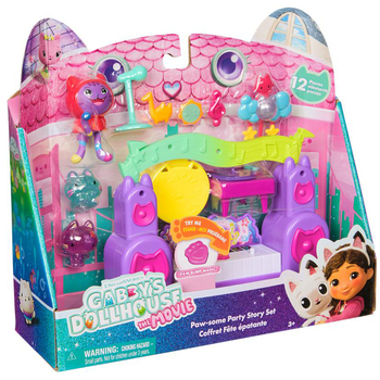 Игровой набор Spin Master Кукольный домик Габби в кино: Комната вечеринок диджея Нявкота (SM36276/6074118) - Pampik - 8