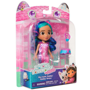 Игровой набор Spin Master Кукольный домик Габби в кино: Кукла Габби Русалочка, 15 см (SM36278/6137) - Pampik - 5