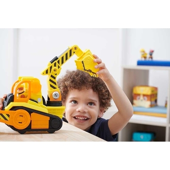 Игровой набор Spin Master Rubble&Crew Кремез и команда: Бульдозер Кремеза строительный автомобиль-трансформер Делюкс (SM28507/6068074) - Pampik - 9