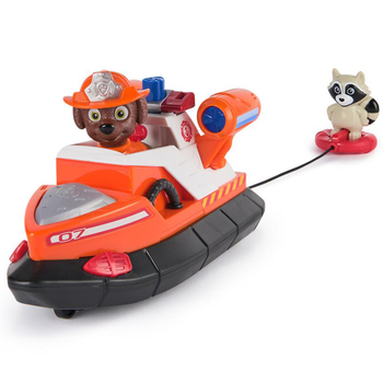 Ігровий набір Spin Master Цуценячий патруль: великий рятувальний катер з водієм Зума (SM97236/6072684) - Pampik